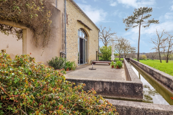 Paradis caché au milieu des vignes