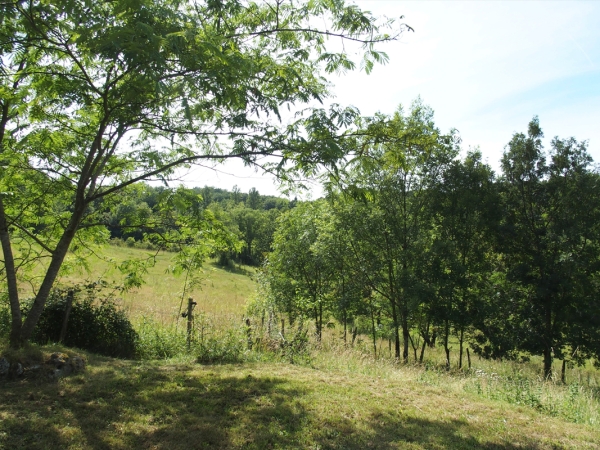 Propriété avec vue sur la vallée du Lot et 2,8 ha